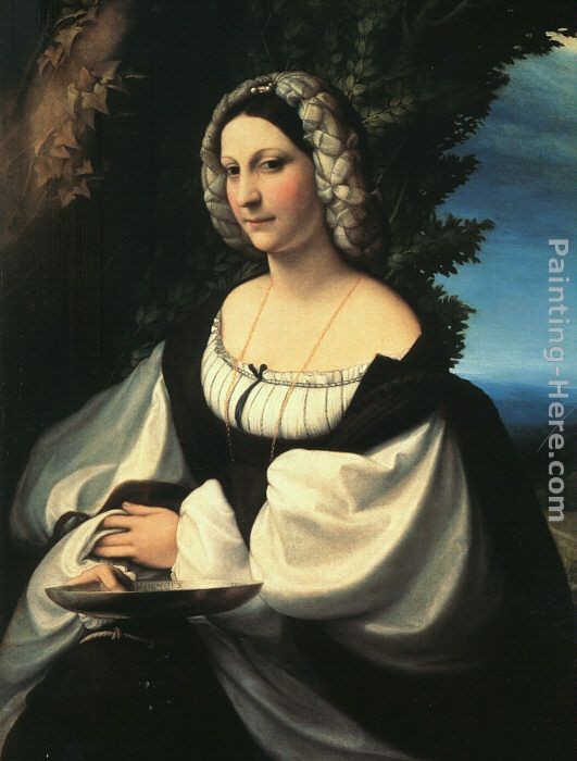 Correggio Portrait of a Gentlewoman